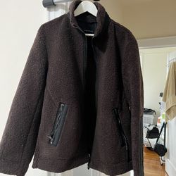 Club Monaco Fleece Jacket Large 