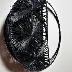 Black see through bag