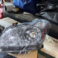 Spec-D Projector Headlights Infiniti G37 Coupe (08-13) DRL LED nonsequential chrome