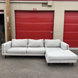 Living Spaces L Sectional Couch