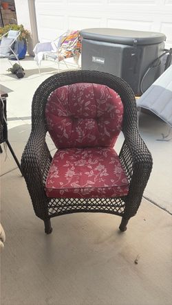 Wicker chair