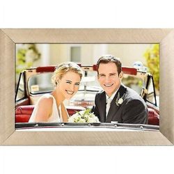 Polaroid 10" Wi-Fi Digital Picture Frame - Brushed Gold Metal Frame