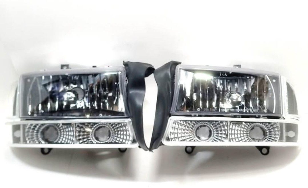 HEADLIGHTS FOR 97-04 DODGE DAKOTA DURANGO OE STYLE HEADLIGHT 
