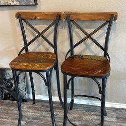 vintage bar stools (read desc)