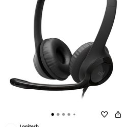 Logitech USB headsets headphones 