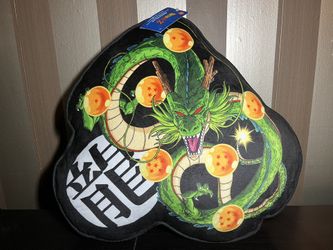 New Dragon Ball Z Shenron Figural Throw Pillow - Large - Super Soft - W/ Tag