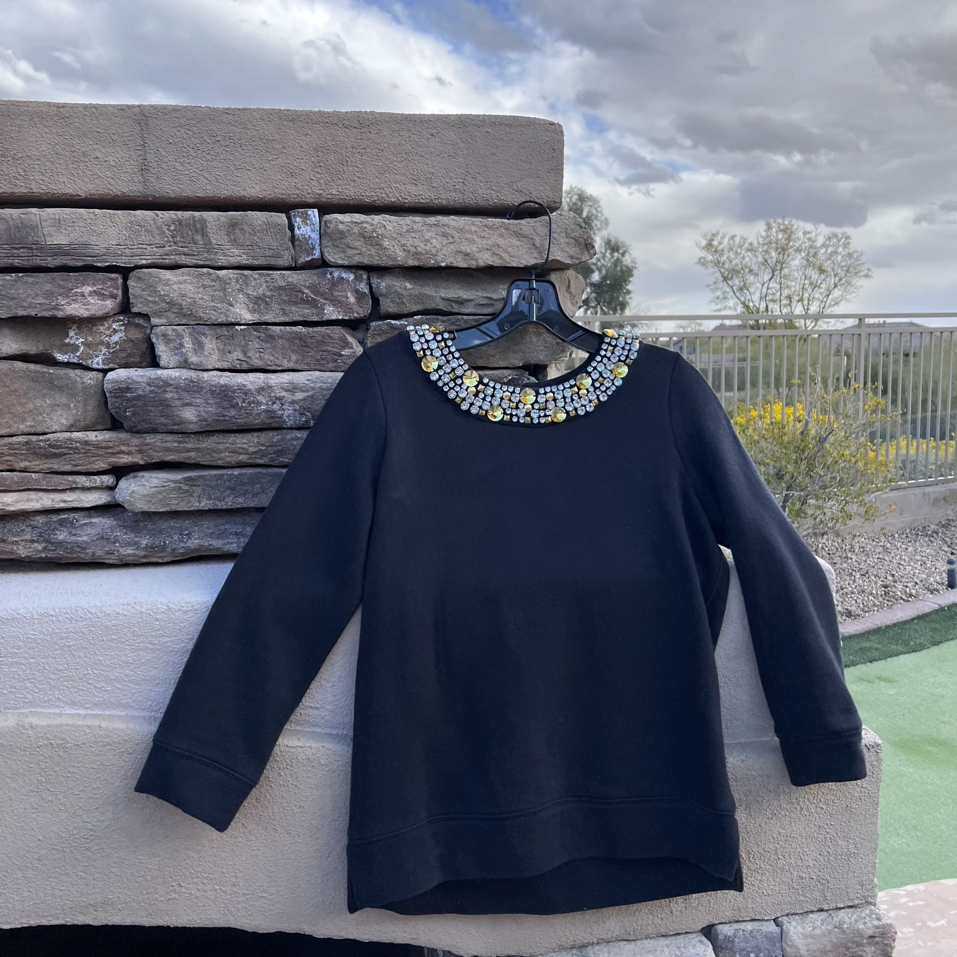 Juicy Couture jeweled sweatshirt women’s size small