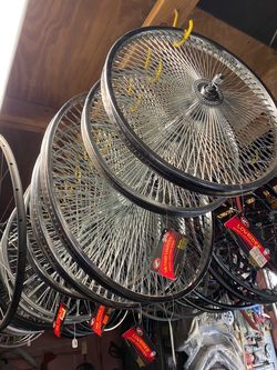 144 spokes wheels brand new