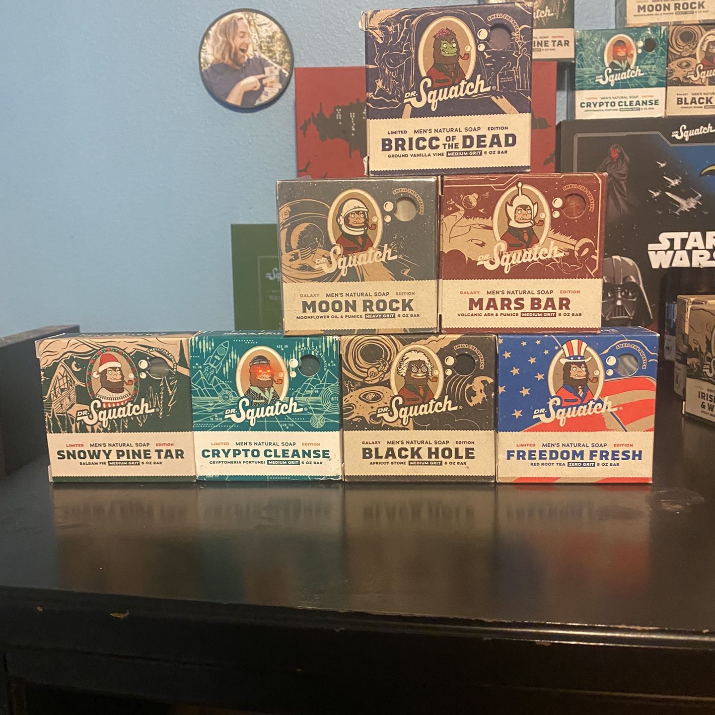 Dr. Squatch Bricc of the Dead Soap & Star Wars Set! 