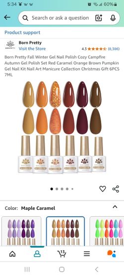 Fall Themed Nail Polish (Gel)