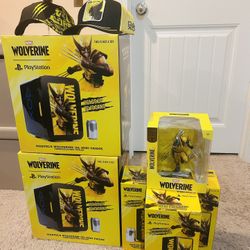 🔥 MARVEL WOLVERINE × PLAYSTATION — SDCC EXCLUSIVE LOT 🔥 COLLECTOR’S LOT — PlayStation X Wolverine (SDCC) Exlcusive