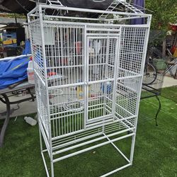 White Bird Cage
