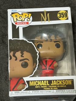 Funko Pop Rocks Michael Jackson #359 Vinyl Figure