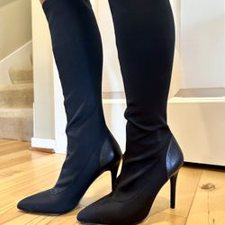 Womens Black Boots Size 7 