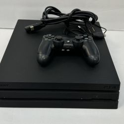 Sony PlayStation 4 Pro PS4 1TB Video Game Console System- Jet Black