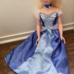 Disney Cinderella Doll 3 Feet Tall 