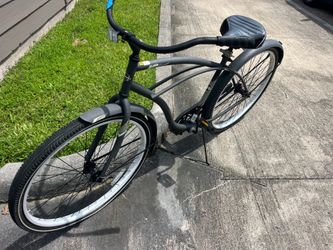 Beach cruiser bike