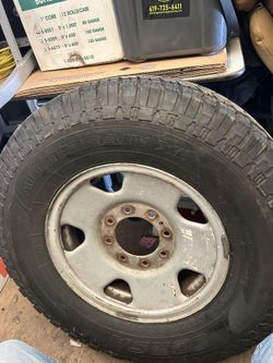 Tire With Rim 