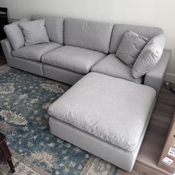 New Arrival Gray Cloud Couch