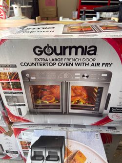 Gourmia Extra Large French Door Countertop Air Fryer Oven
