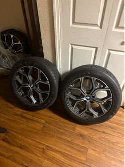 Genuine 18in BMW wheels