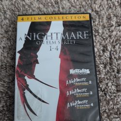 A Nightmare On Elm Street 1-4 DVD 