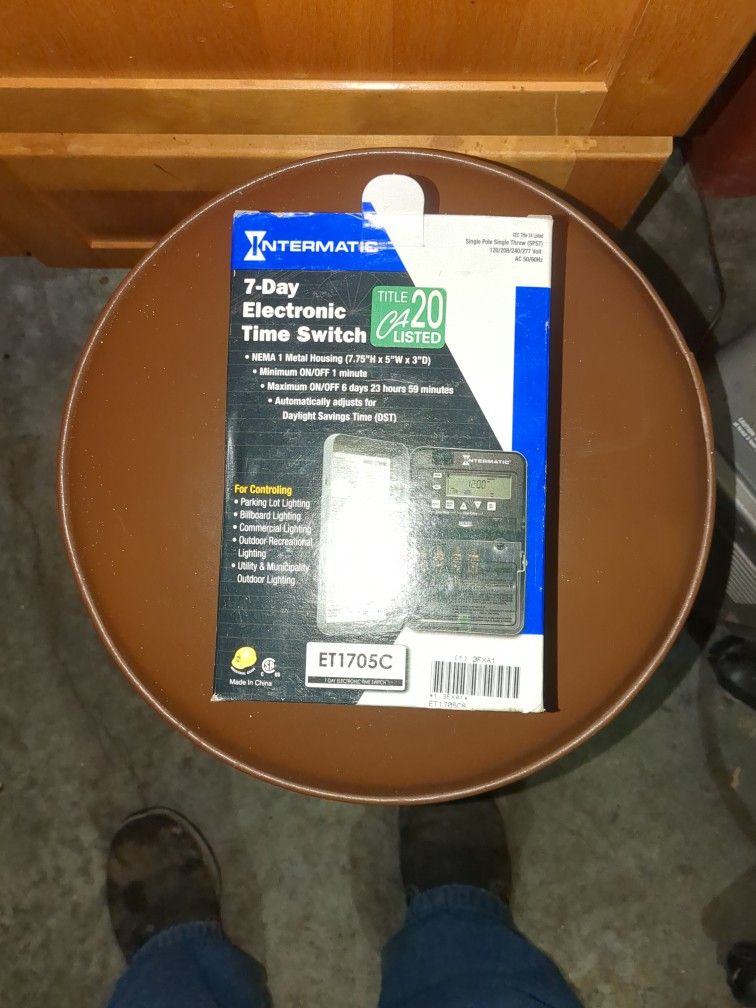 Intermatic 7-Day Electronic Timer Switch