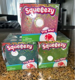 Squeezy dice squishy