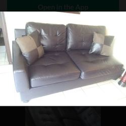 Black Brown Couches
