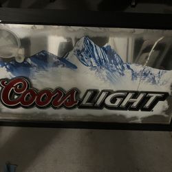 Coot Light Glass Sign