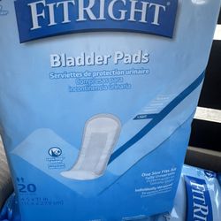 Sanitary Napkins, Bladder Control Panty Liners