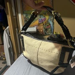 Retro COACH Straw bag