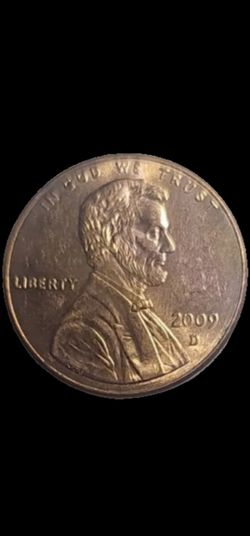 USA 2009 D LINCOLN PENNY RARE ,WITH ERRORS!!