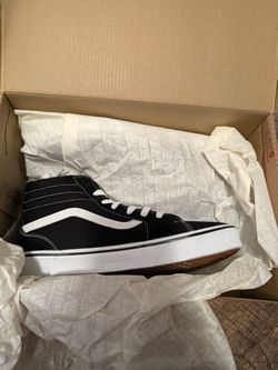 Vans Sk8-Hi Black White High-Top Sneakers