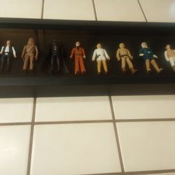 Pre 1970 's  Star Wars Action Figure👍 In Glass Case Letting Them Go For The Low Price Of $150 No Low Ballers Please