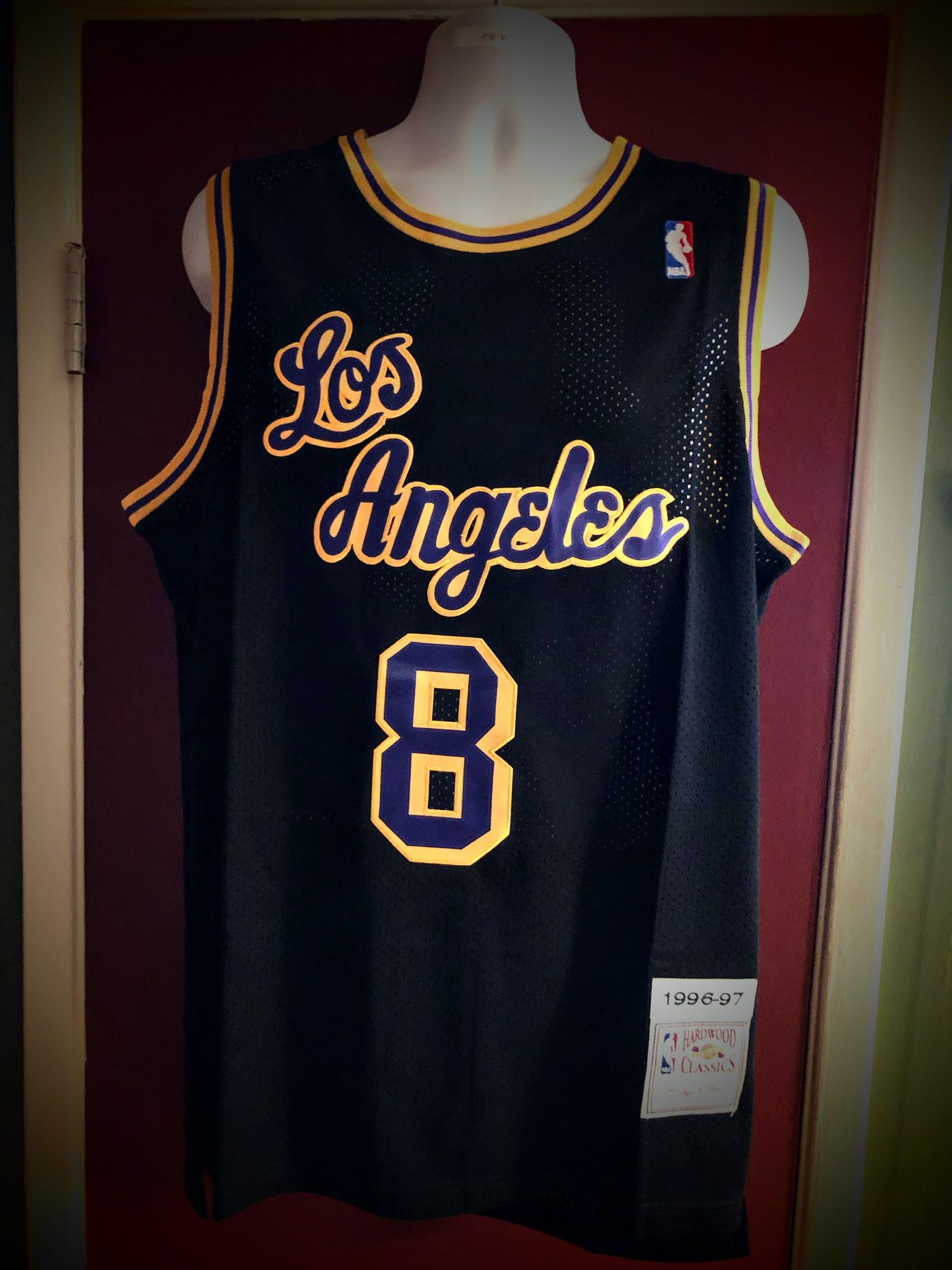 Los Angeles Lakers #8 Kobe Bryant Retro NBA Basketball Jersey