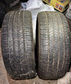 4- 225/60R16 tires- 2 Douglas All-Season & 2 Sumic GT60A.