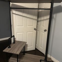 Vintage Clothing Rack