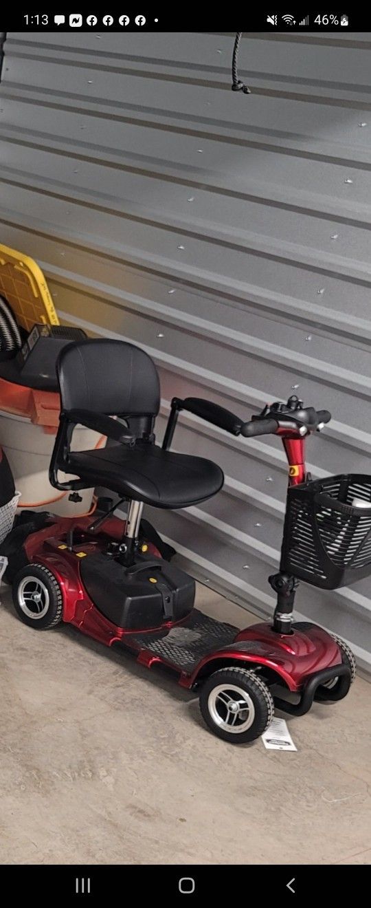 Vive Mobility Scooter 4 Wheels New In Storage