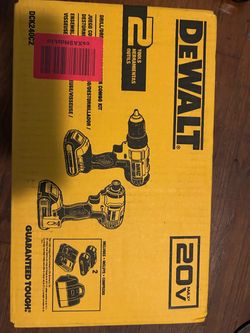 DEWALT DCK240C2 20V 2-Tool Combo Kit