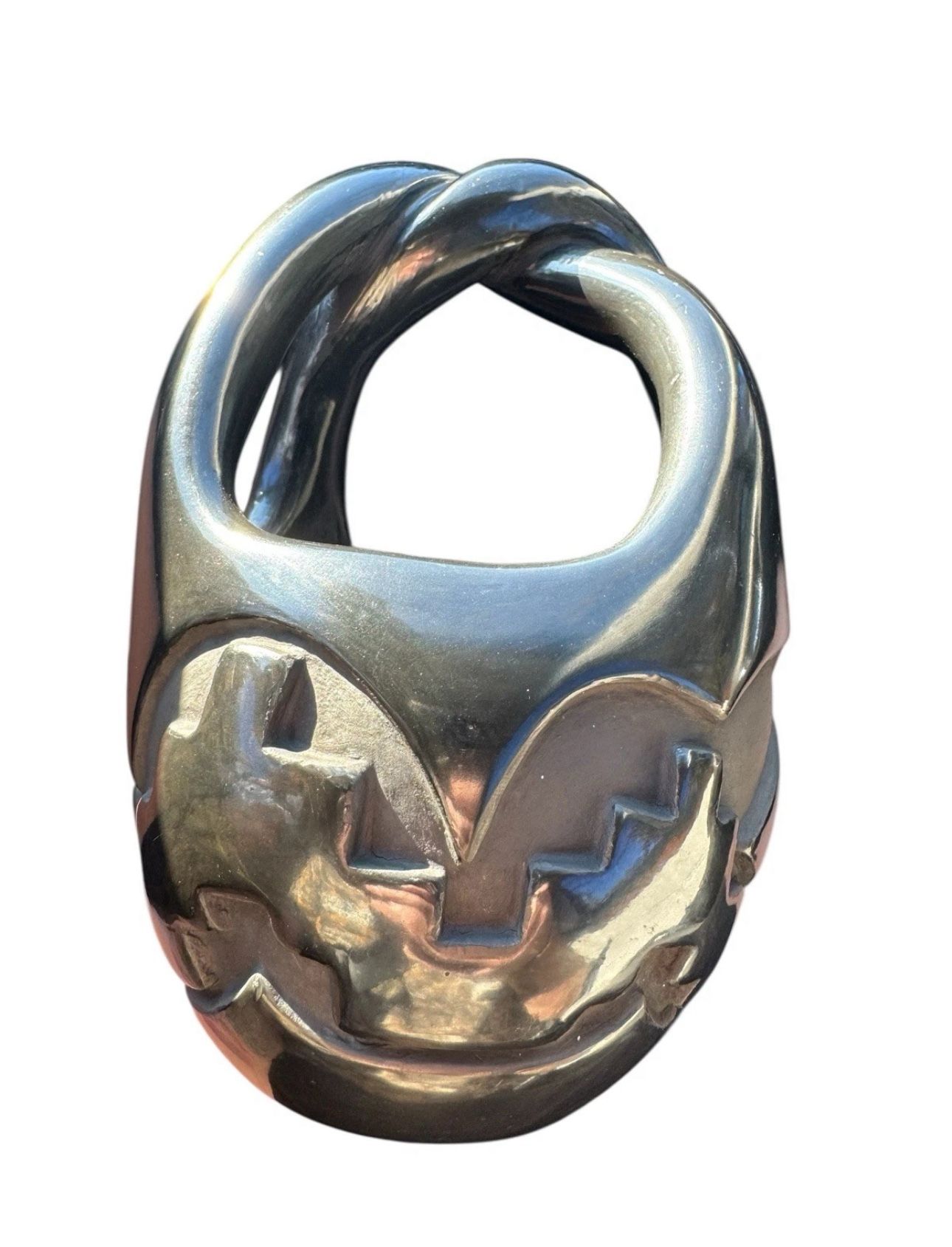 Engagement Basket Black Pottery By Madeline Naranjo