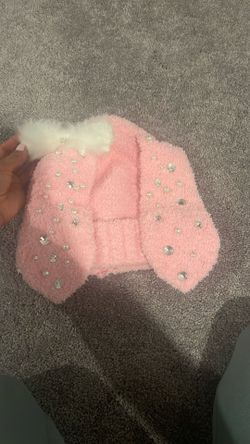 Handmade bunny beanie 