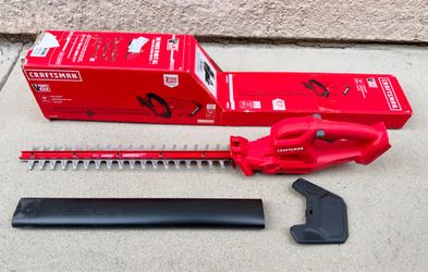 New CRAFTSMAN Cordless 20V Hedge Trimmer Tool with Charger