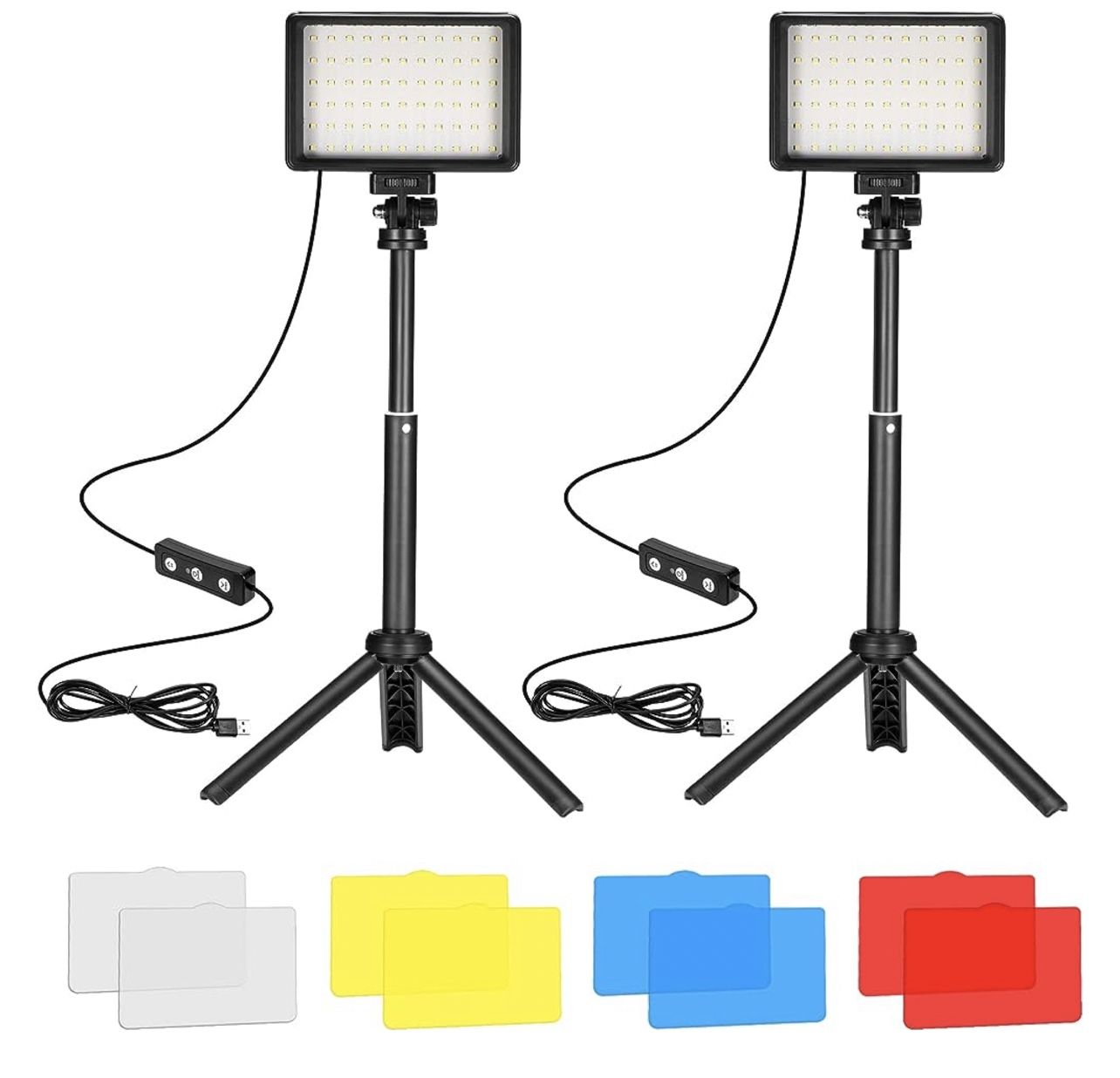 2 Pack LED Video Light