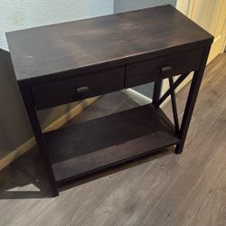 Console table with Drawers