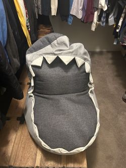 Shark seat and octopus pillow