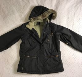 Woman’s Black Snow Jacket - Cold As Ice