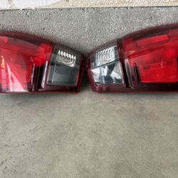 Toyota Tacoma SR taillights take off 