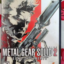 Metal Gear Solid 2 Sons of Liberty CIB Playstation 2 PS2