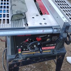 Crasftsman 10” Table Saw